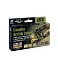 Vallejo AV71211 Model Air British Caunter Colors 1940-1941 6 Colour Set (8938319642861)