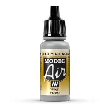 Vallejo AV71407 Model Air Sky Grey 17ml (8938327572717)