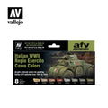 Vallejo AV71645 Model Air Italian Wwii Regio Esercito Camo Colors 1930-1944 8 Colour Set (8938330849517)