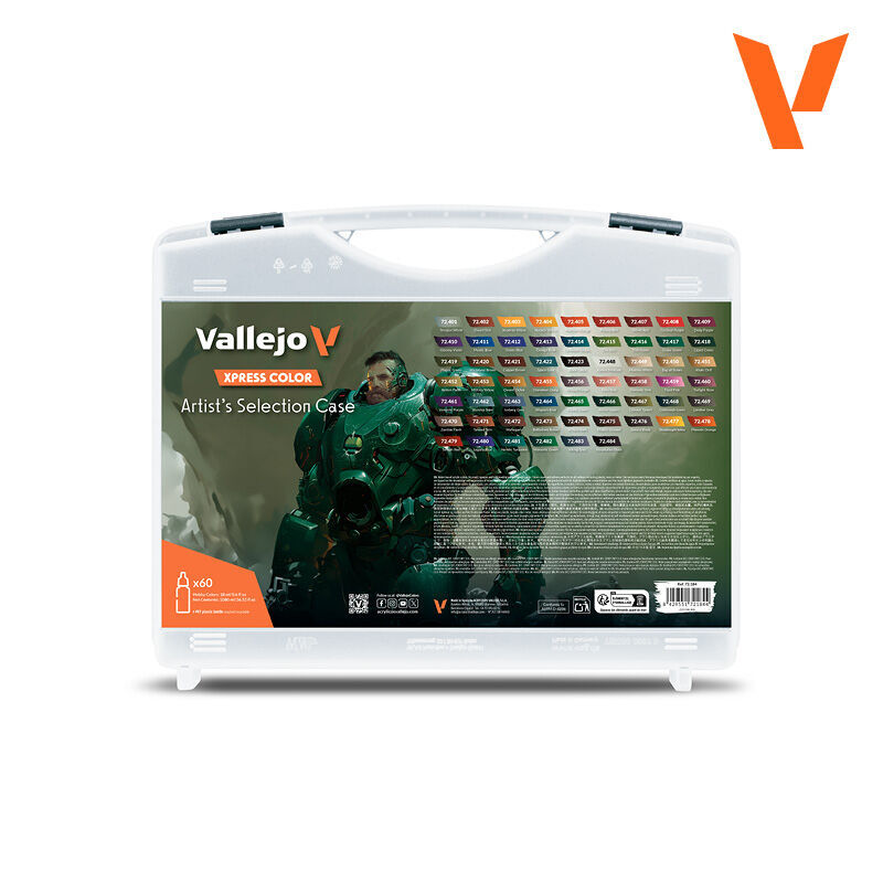Vallejo AV72184 Game Colour Artists Selection Case - Hobby City NZ (8938387669229)