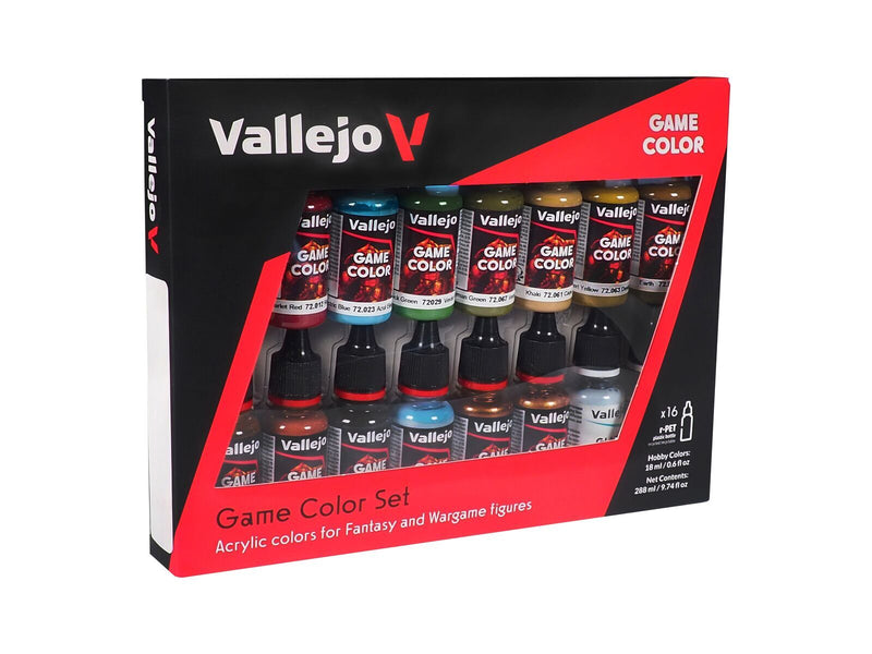 Vallejo AV72188 Game Colour Specialist 16 Colour Set - Hobby City NZ (8938341368045)