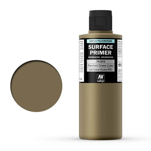 Vallejo AV74610 Surface Primer Ija-Kare-Kusa-Iro Parched Grass (Late) 200ml - Hobby City NZ (8938362765549)