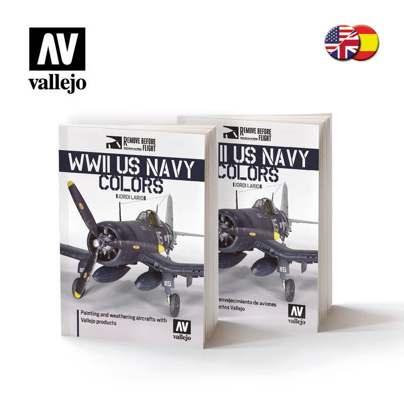 Vallejo 75024 WWII US NAVY Colors Paint Guide (8964715643117)