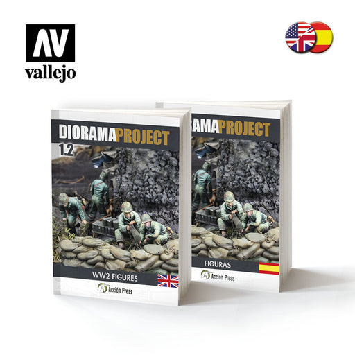 Vallejo 75041 Book: Diorama Project 1.2 Figures - Hobby City NZ (8964715708653)