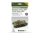 Vallejo AV78403 Model Air Afv Russian Green 4Bo Wwii 6 Colour Set (8938371645677)