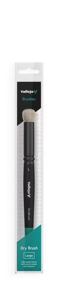 Vallejo B07003 Hobby Brushes: Dry Brush Natural Hair Large (8964718952685)