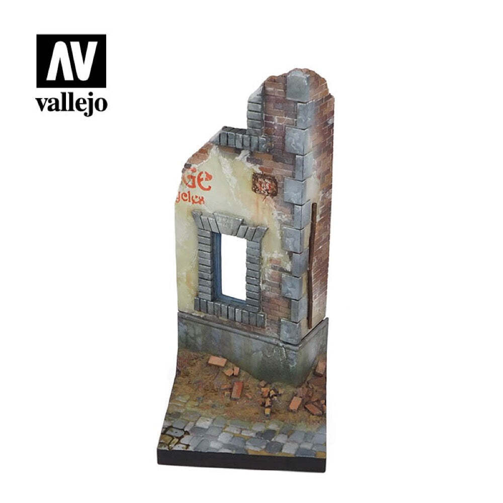 Vallejo AVSC009 Scenic Accessories Ruined Street Corner (8938254893293)