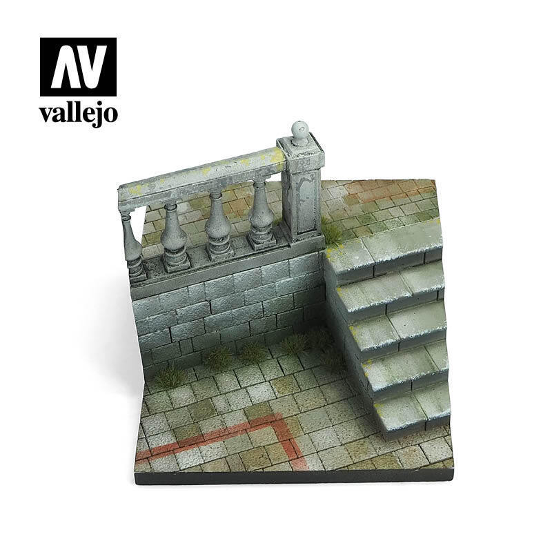 Vallejo AVSC010 Scenic Accessories City Stairs - Hobby City NZ (8938254926061)
