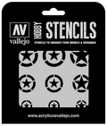 Vallejo ST-AIR004 1/32 USAF Markings Stencil (8964720001261)