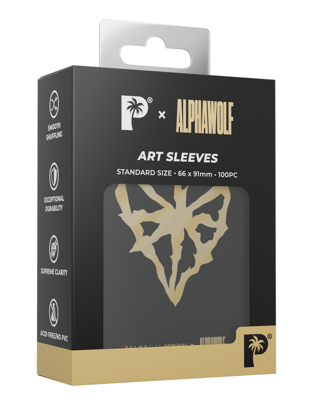 Palms Off AS-DSALW Artist Series Deck Sleeves (100pc) â€“ Alpha Wolf (9250503950573)