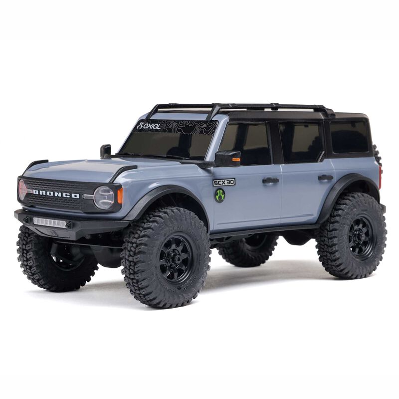 Axial SCX30 Ford Bronco 4X4 Ready to Run Brushed RC Crawler 1/30 Scale (20)