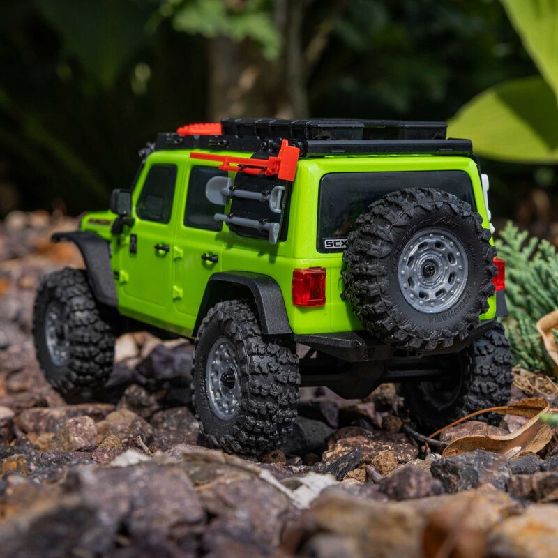Axial SCX30 Jeep Wrangler JLU 4X4 RTR Brushed RC Crawler 1/30 Scale (29)
