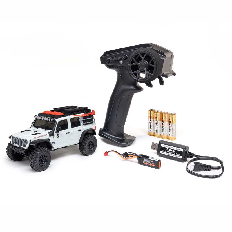 Axial SCX30 Jeep Wrangler JLU 4WD Ready to Run Brushed RC Crawler 1/30 Scale (29)