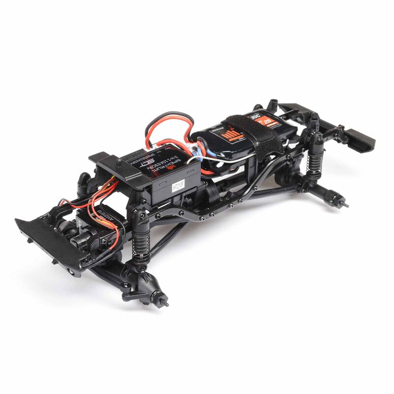Axial AXI00002V3T3 1/24 SCX24 Jeep Wrangler JLU 4X4 Rock Crawler Brushed RTR Gray (8347076460781)