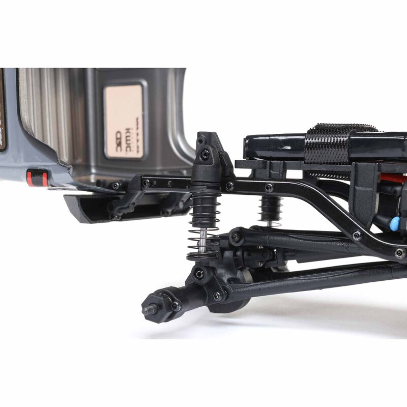 Axial AXI00002V3T3 1/24 SCX24 Jeep Wrangler JLU 4X4 Rock Crawler Brushed RTR Gray (8347076460781)