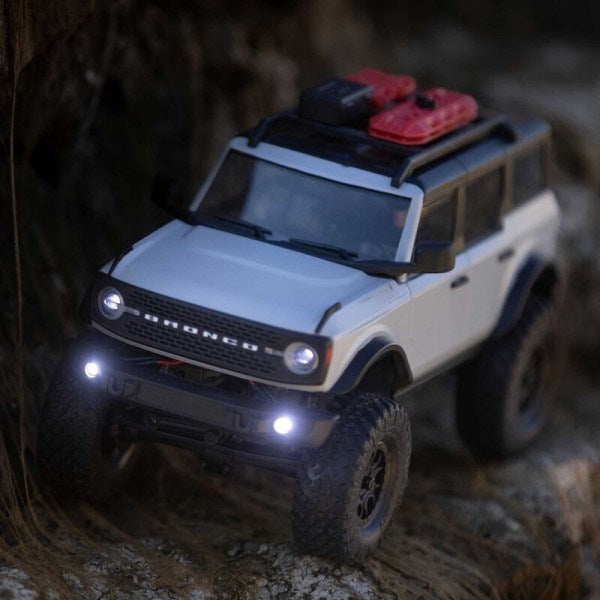 Axial 00006T2 1/24 4WD SCX24 2021 Ford Bronco - Brushed RTR Grey