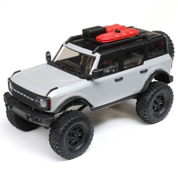 Axial 00006T2 1/24 4WD SCX24 2021 Ford Bronco - Brushed RTR Grey