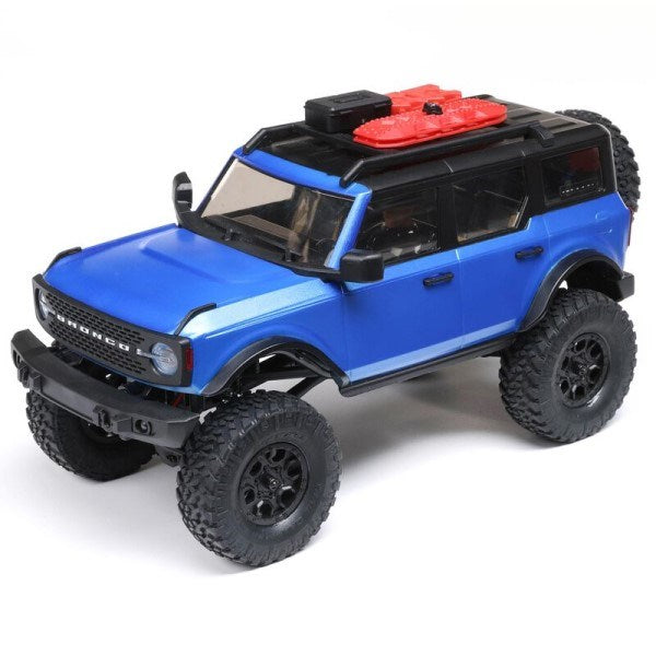 Axial 00006T3 1/24 4WD SCX24 2021 Ford Bronco - Brushed RTR Blue