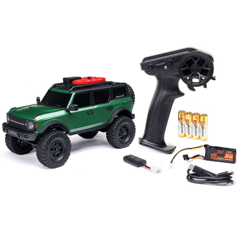Axial SCX24 Ford Bronco 4X4 RTR Brushed RC Crawler 1/24 Scale (2)