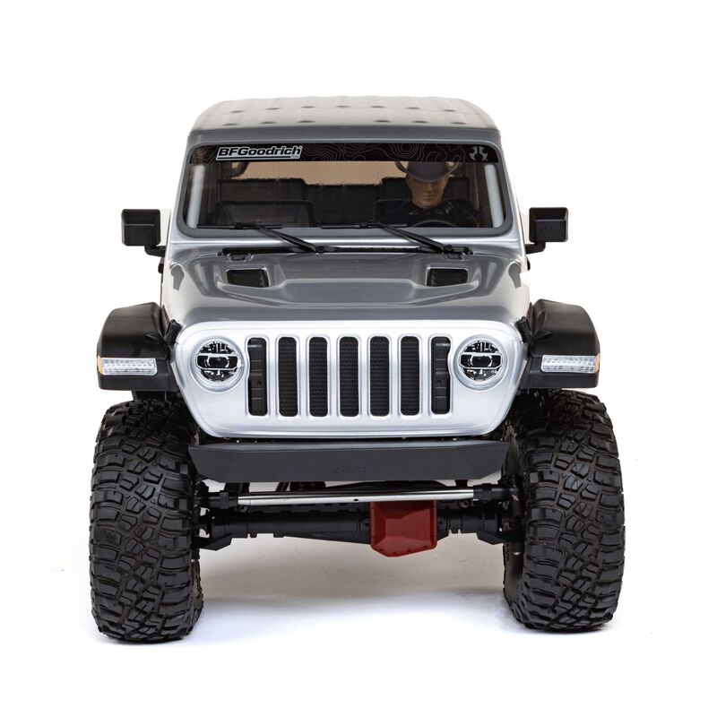 Axial SCX6 Jeep JLU Wrangler 4WD RTR Silver RC Crawler 1/6 Scale (21)