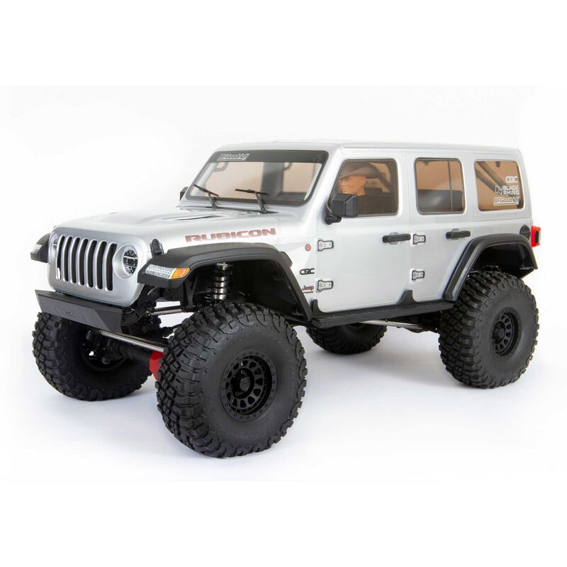 Axial SCX6 Jeep JLU Wrangler 4WD RTR Silver RC Crawler 1/6 Scale (7)