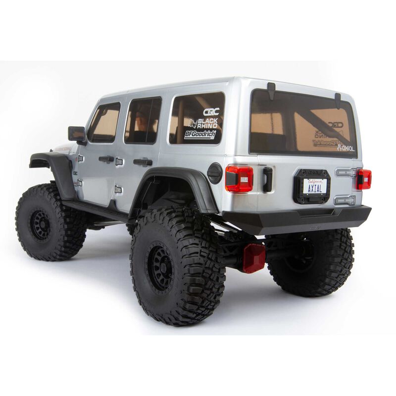 Axial SCX6 Jeep JLU Wrangler 4WD RTR Silver RC Crawler 1/6 Scale (10)