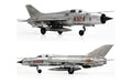 Academy 1/48 Air Force MiG-21PF Fished-D