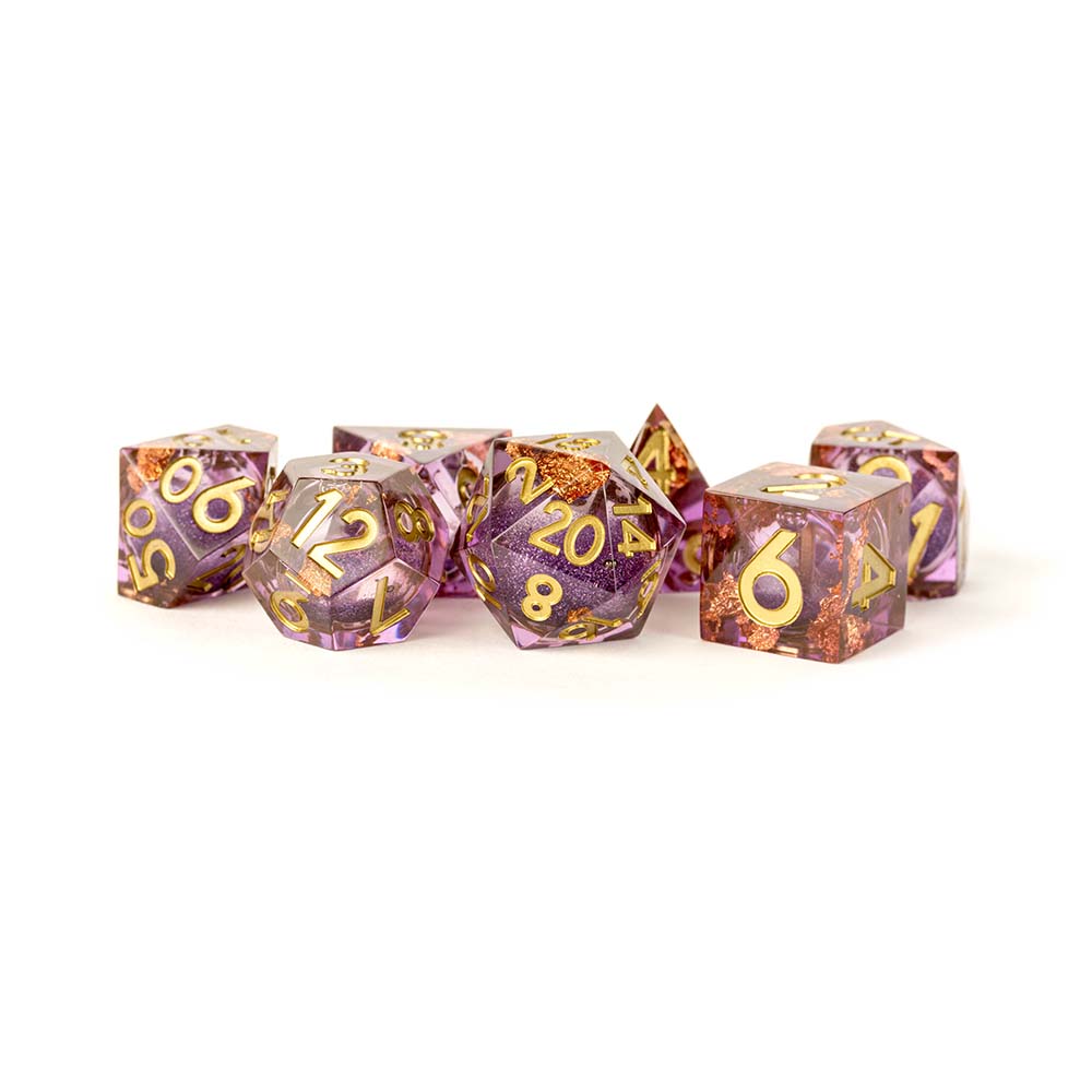 MDG Aether Abstract Liquid Core Dice Set