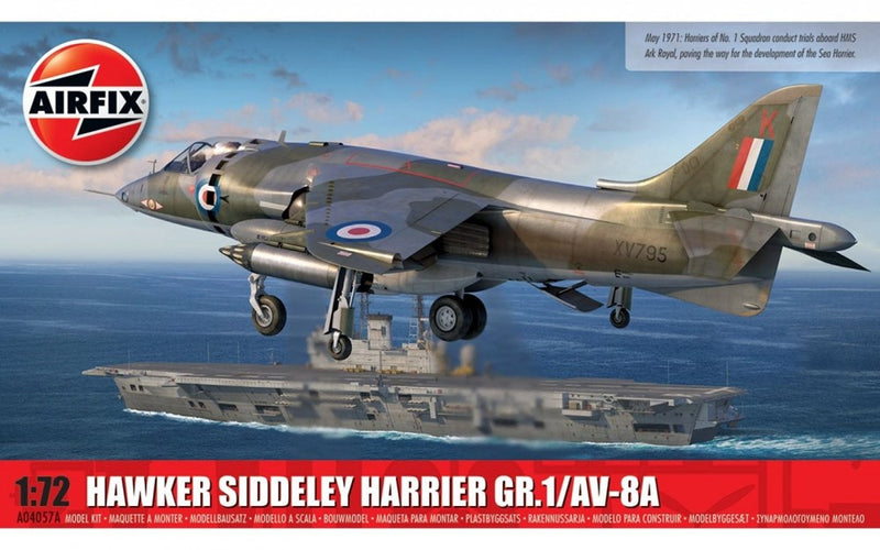 Airfix 04057A 1/72 Hawker Siddeley Harrier GR.1/AV-8A (8984288821485)