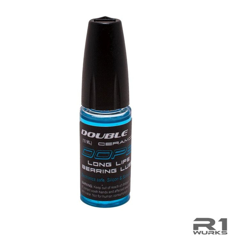 R1WURKS R1060032 10ml DOPE Double Ceramic Infused Long Life Bearing Lube Blue (8949823733997)