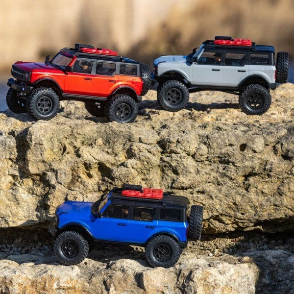 Axial 00006T3 1/24 4WD SCX24 2021 Ford Bronco - Brushed RTR Blue