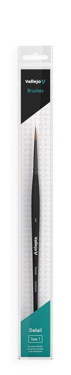 Vallejo Brush - Detail - Round Synthetic Brush No. 1 (2)