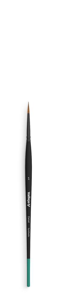 Vallejo Brush - Detail - Round Synthetic Brush No. 1
