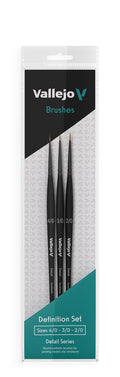 Vallejo Brush Set - Detail - Definition Set - Synthetic fibers