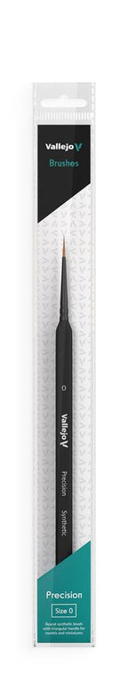 Vallejo Brush - Precision - Round Synthetic Brush, Triangular (2)