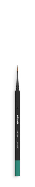 Vallejo Brush - Precision - Round Synthetic Brush, Triangular