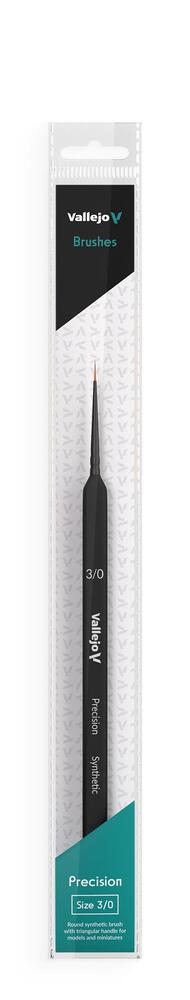 Vallejo Brush - Precision - Round Synthetic Brush, Triangular (2)
