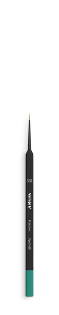 Vallejo Brush - Precision - Round Synthetic Brush, Triangular