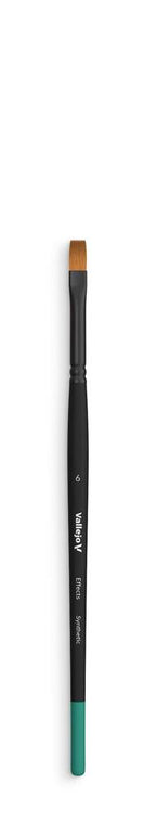 Vallejo Brush - Effects - Flat Rectangular Synthetic Brush No. 6
