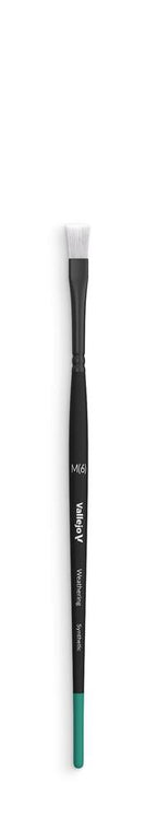 Vallejo Flat Brush - Weathering - Weathering Flat Synthetic