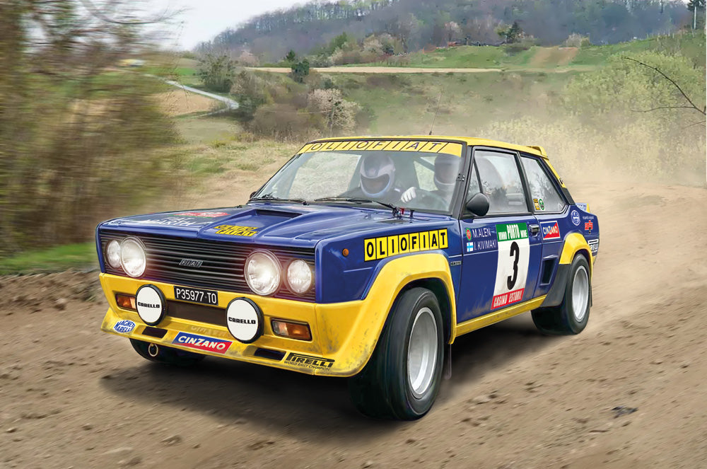 Italeri 3667 1/24 FIAT 131 ABARTH RALLY OLIO RALLY (8948590706925)