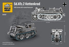 Build Army BA0002 Kettenkrad Tracked Motorcycle