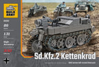 Build Army BA0002 Kettenkrad Tracked Motorcycle