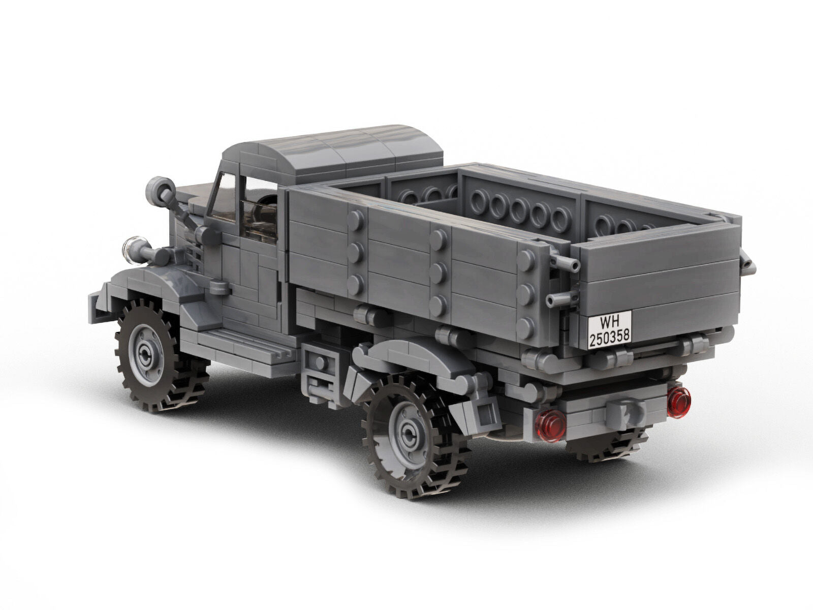Build Army BA0004 Opel Blitz WWII German Truck Model Brick Kit