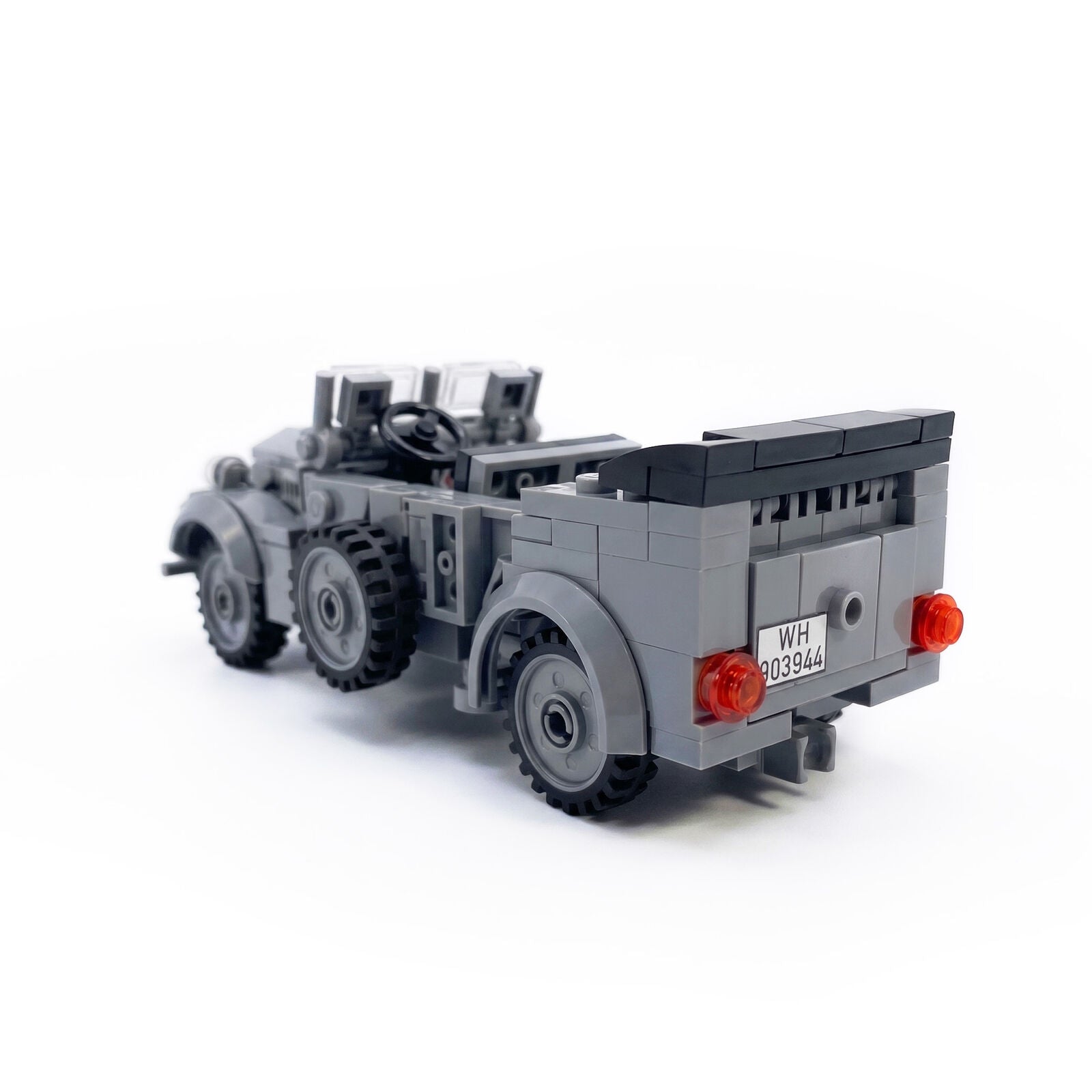 Build Army BA0015 Horch 901 WWII German Car Model Brick Kit