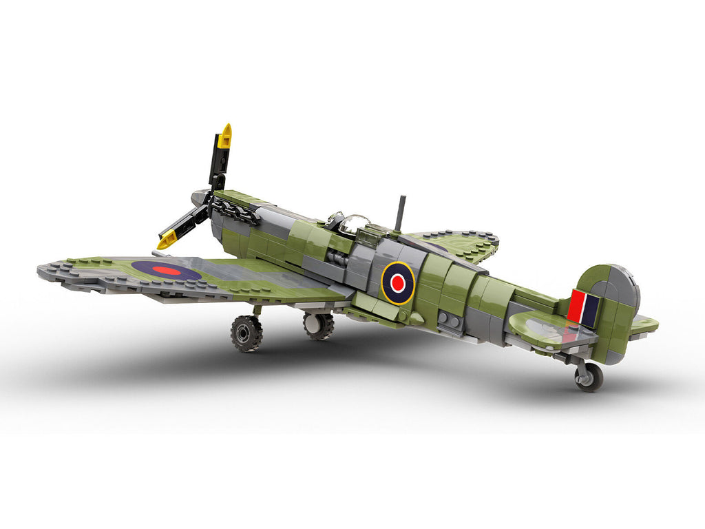Build Army BA2002 Supermarine Spitfire Mk.Vb Model Brick Kit