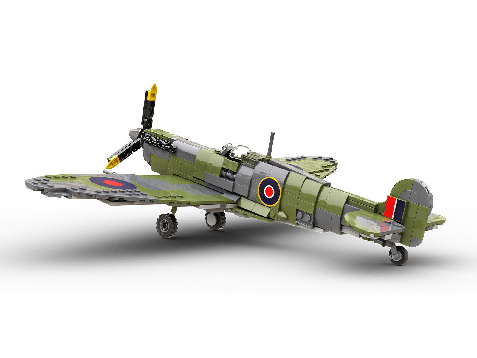 Build Army BA2002 Supermarine Spitfire Mk.Vb Model Brick Kit