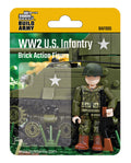 Build Army BAF005 U.S. Infantry Soldier Model Brick Kit