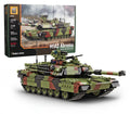 Build Army BAM003 M1A2 Abrams Main Battle Tank Model Brick Kit
