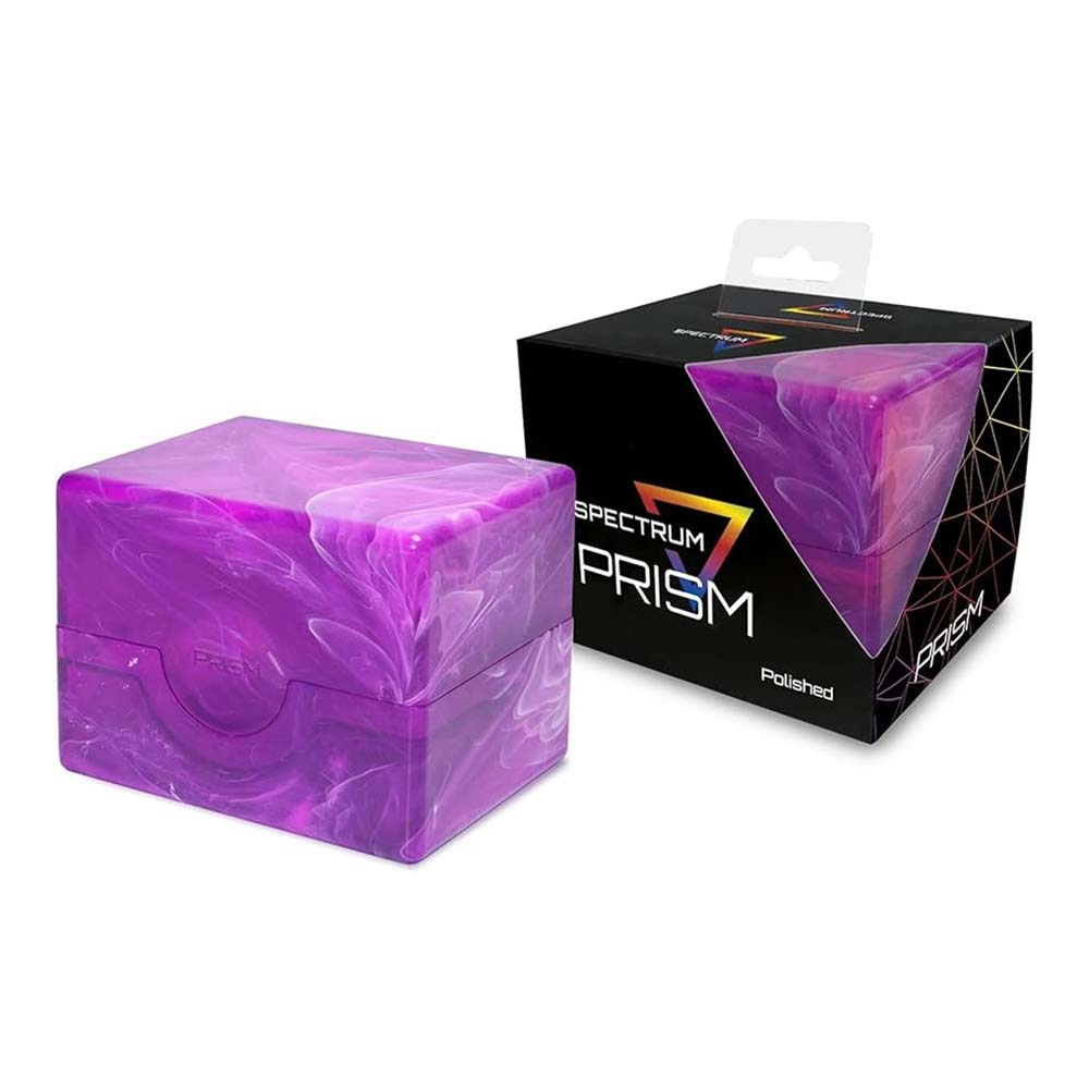 BCW / Monster Prism Deck Case Polished Charoite Purple
